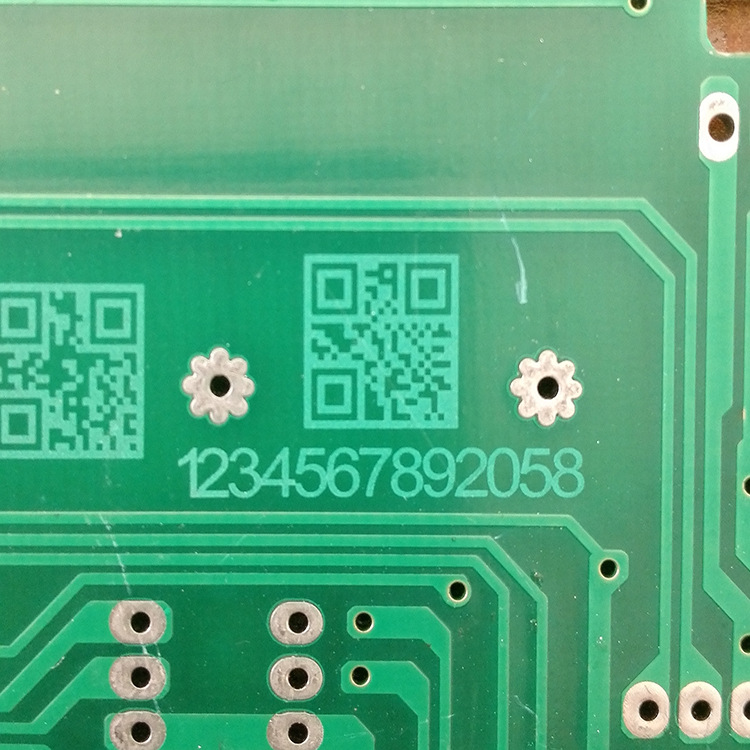 激光打標機在PCB電路板上應用